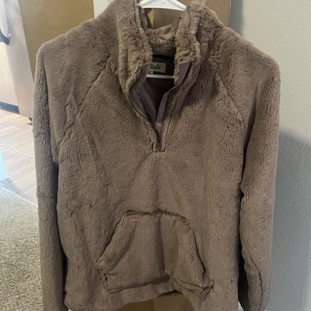 Fuzzy jacket